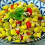 Мексиканский салат со сладкой кукурузой
